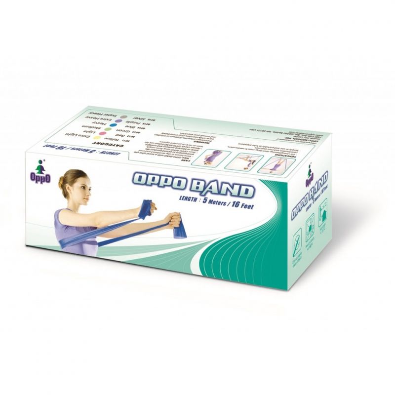 Лента гимнастическая 8016 OPPO Medical Серая, длина 5м купить в OrtoMir24