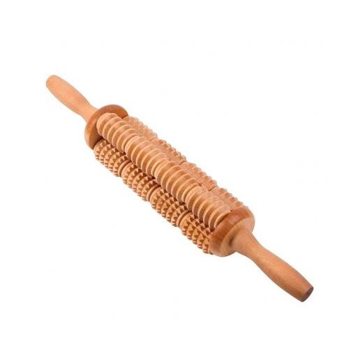 Массажер "Кукуруза" с шипами МА9101 деревянный Тимбэ купить в OrtoMir24